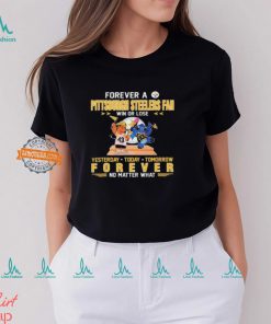 Official Pittsburgh Steelers Forever Fan No Matter What Stitch And Lilo Shirt