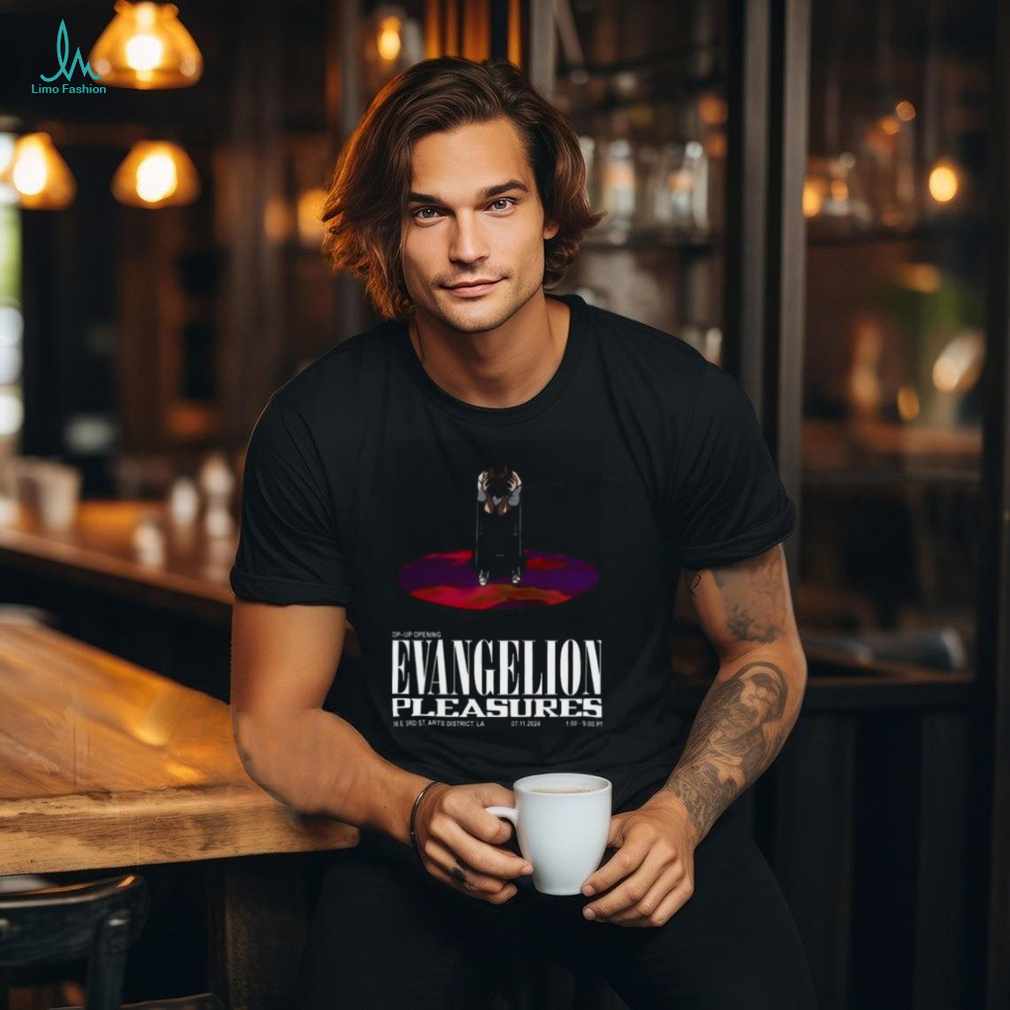 Official Pleasures 806 E 3Rd St Arts District LA July 11 2024 Poster Shirt Official Pleasures 806 E 3Rd St Arts District LA July 11 2024 Poster Shirt