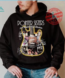 Official Pointer Sisters 55th Anniversary Collection Signatures shirt