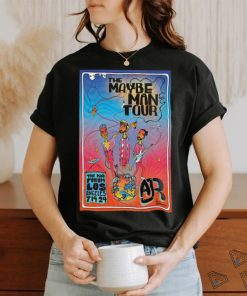 Official Poster AJR July 14 2024 Kia Forum in Inglewood CA t shirt