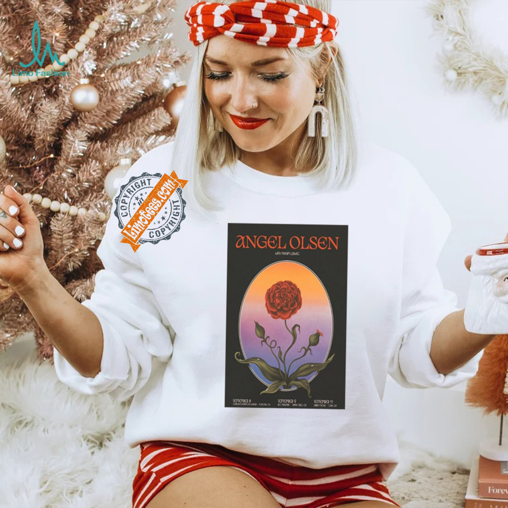 Official Poster Angel Olsen Live In California On Sep 8 11 2024 t shirt Official Poster Angel Olsen Live In California On Sep 8 11 2024 t shirt