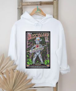 Official Poster Biscoland July 4 6 2024 Wonderland Forest in Lafayette NY t shirt