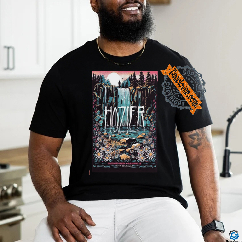 Official Poster Hozier Show At Glasgow Green On July 10 2024 t shirt Official Poster Hozier Show At Glasgow Green On July 10 2024 t shirt