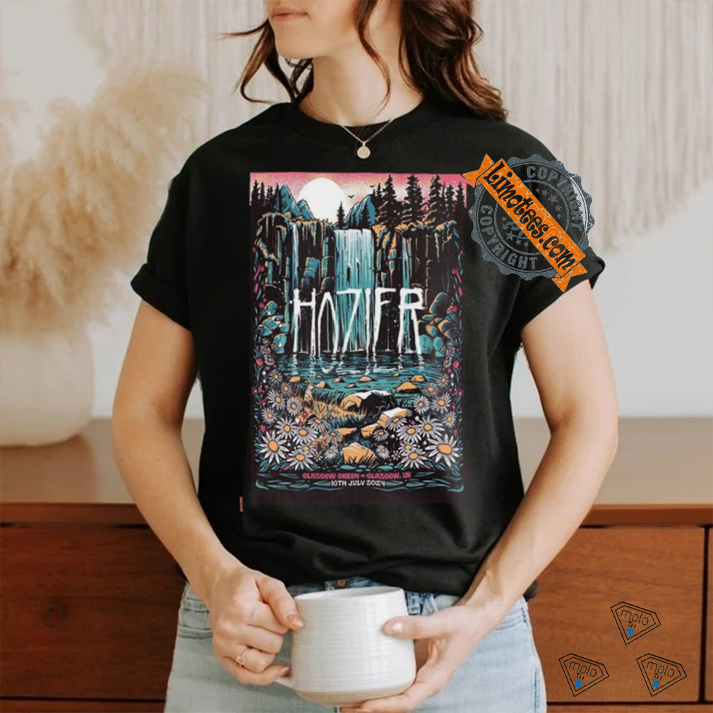 Official Poster Hozier Show At Glasgow Green On July 10 2024 t shirt Official Poster Hozier Show At Glasgow Green On July 10 2024 t shirt