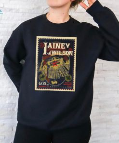 Official Poster Lainey Wilson June 28 2024 Hartford HealthCare Amphitheater in Bridgeport CT t shirt