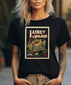 Official Poster Lainey Wilson June 28 2024 Hartford HealthCare Amphitheater in Bridgeport CT t shirt