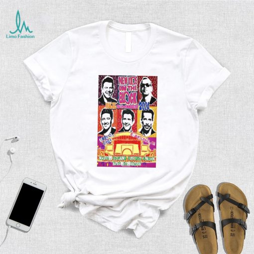 Official Poster New Kids On The Blocks Chula Vista CA, USA July 7 2024 t shirt