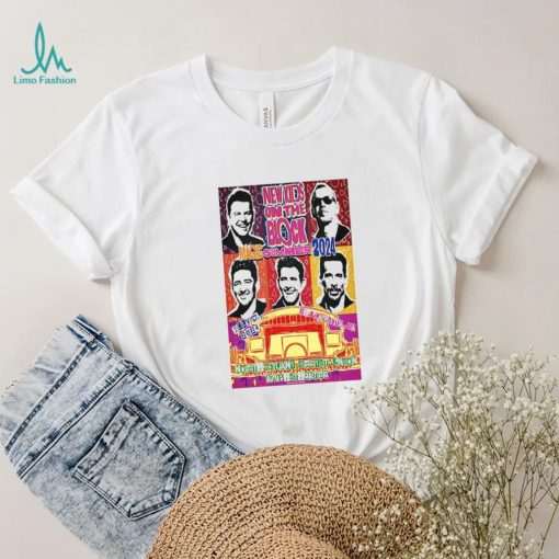 Official Poster New Kids On The Blocks Chula Vista CA, USA July 7 2024 t shirt