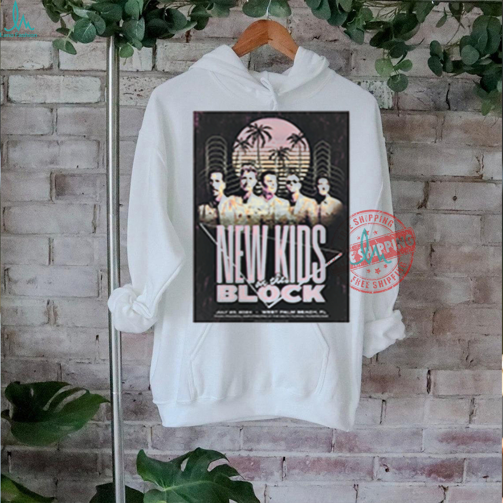 Official Poster New Kids On The Blocks Tour In West Palm Beach FL On July 20 2024 t shirt Official Poster New Kids On The Blocks Tour In West Palm Beach FL On July 20 2024 t shirt