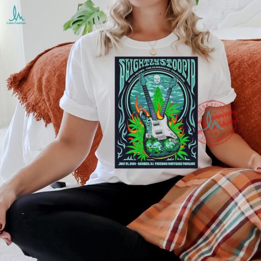 Official Poster Slightly Stoopid July 21 2024 Freedom Mortgage Pavilion in Camden NJ t shirt