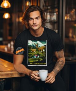 Official Poster The Avett Brothers July 10 2024 Big Sky Brewing CO Missoula MT t shirt