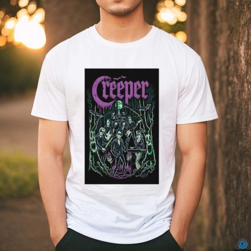 Official Poster Tour Los CREEPER In Cheltenham, UK On July 13, 2024 t shirt