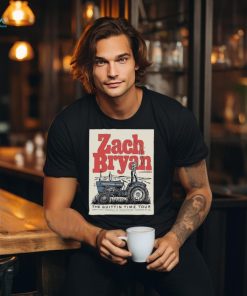 Official Poster Zach Bryan June 29 2024 Nissan Stadium Nashville TN t shirt