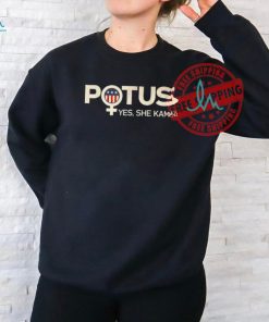 Official Potus female symbol yes she kam Harris for president T shirt