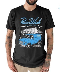 Official Power Wash Simulator Wash Away Your Worries t shirt
