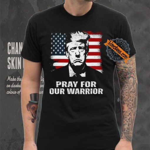 Official Pray For Our Warrior Pray For Trump Trending T Shirt