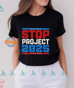 Official Pro Democracy Stop Project 2025 Presidential Election 2024 Shirt