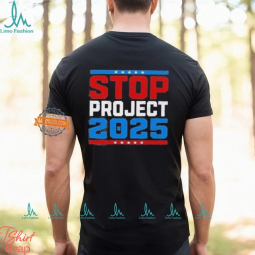 Official Pro Democracy Stop Project 2025 Presidential Election 2024 Shirt
