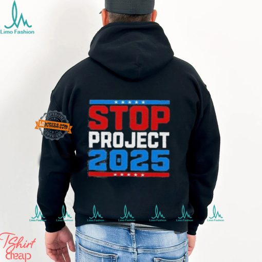 Official Pro Democracy Stop Project 2025 Presidential Election 2024 Shirt