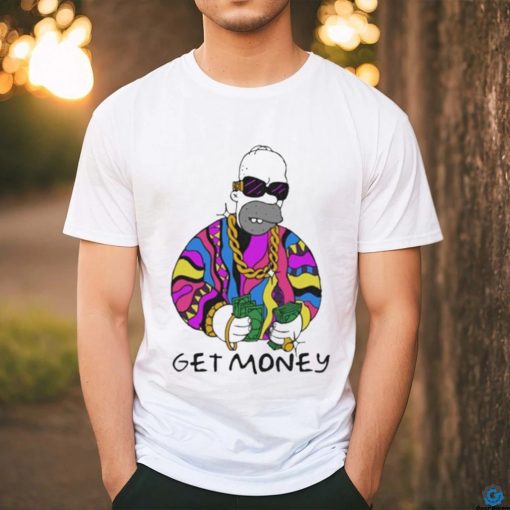 Official Pssy Monster Rich Homer Quan X Get Money Shirt