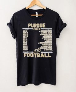 Official Purdue Boilermakers Champion 2024 Football Schedule Shirt