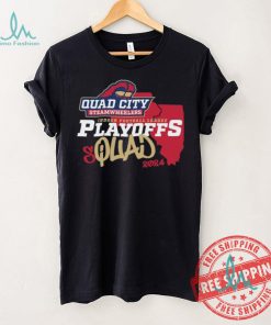 Official Quad City Steamwheelers 2024 Indoor Football League Playoffs Squad shirt