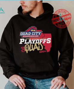 Official Quad City Steamwheelers 2024 Indoor Football League Playoffs Squad shirt