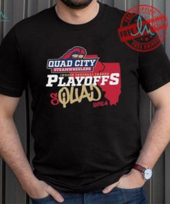 Official Quad City Steamwheelers 2024 Indoor Football League Playoffs Squad shirt