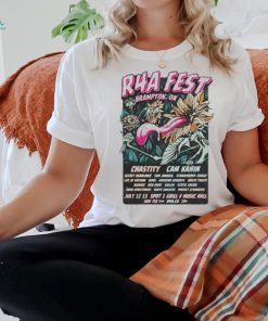 Official R4a Fest July 12 13, 2024 Brampton, On Show Shirt