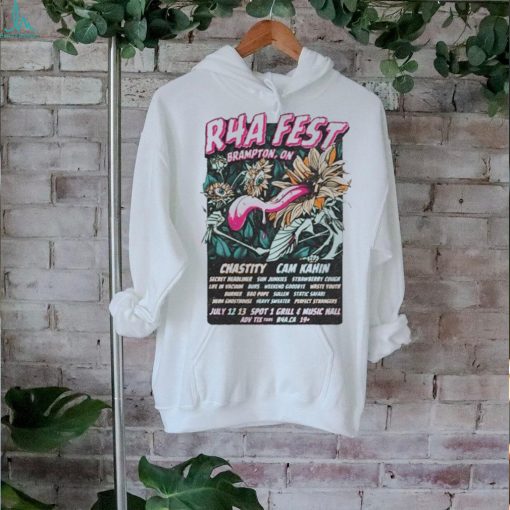 Official R4a Fest July 12 13, 2024 Brampton, On Show Shirt