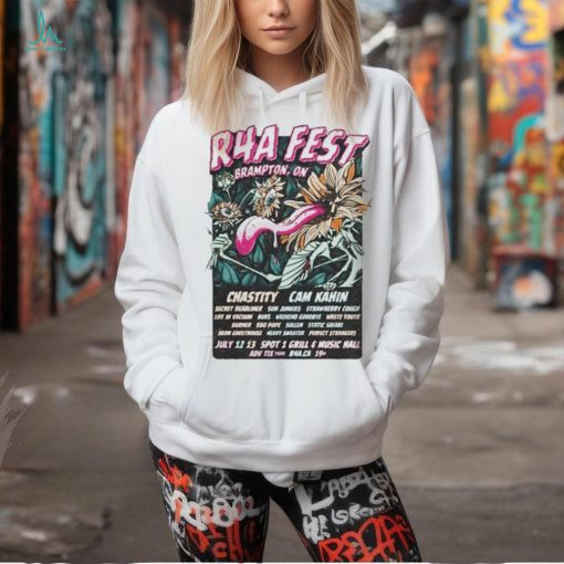 Official R4a Fest July 12 13, 2024 Brampton, On Show Shirt