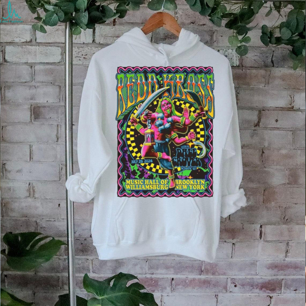 Official Redd Kross Band July 26 2024 Music Hall of Williamsburg Brooklyn NY Gig Poster shirt Official Redd Kross Band July 26 2024 Music Hall of Williamsburg Brooklyn NY Gig Poster shirt