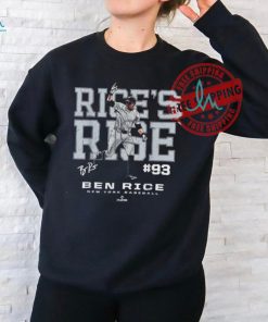 Official Rice’s rise ben rice new york mlbpa T shirt