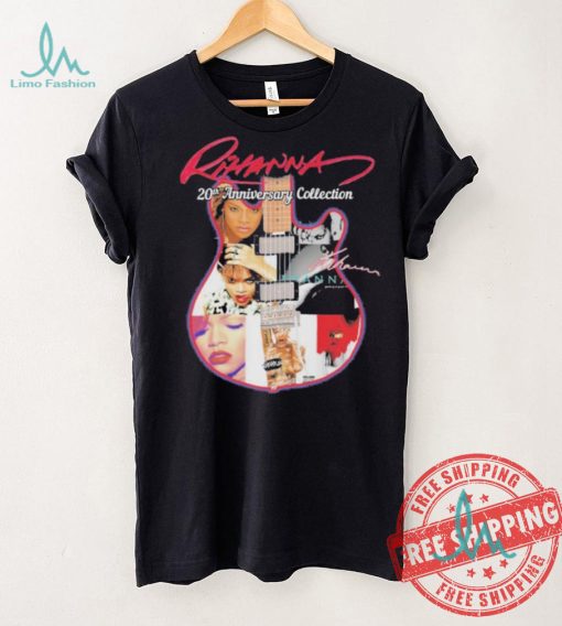 Official Rihanna 20th Anniversary Collection Signature shirt