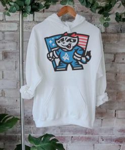 Official Rocket City Trash Pandas Slate Grey Premier Franklin Shirt