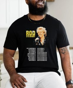 Official Rod Stewart One Last Time Tour 2024 Dates Shirt