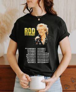 Official Rod Stewart One Last Time Tour 2024 Dates Shirt