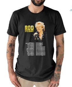 Official Rod Stewart One Last Time Tour 2024 Dates Shirt