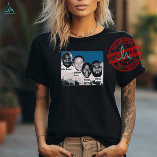 Official Rushmore Bryant curry Jordan james T shirt