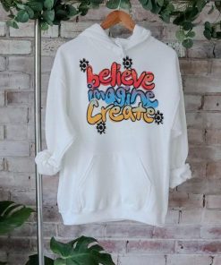 Official Ryan Clark Wearing Believe Imagine Create t shirt