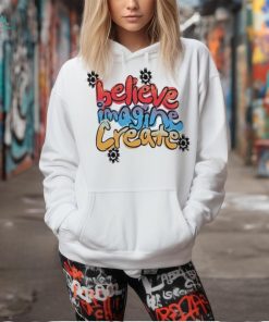 Official Ryan Clark Wearing Believe Imagine Create t shirt