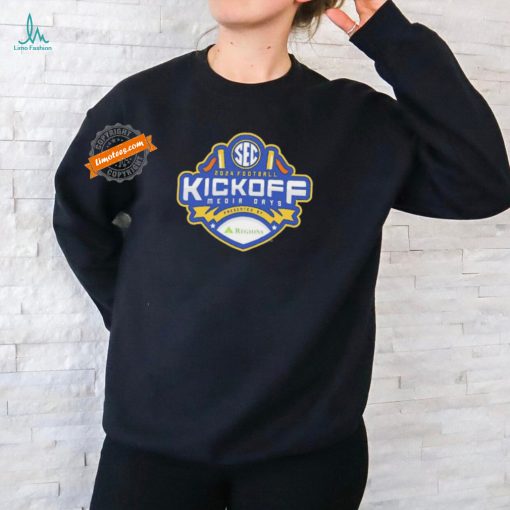 Official SEC 2024 Football Kickoff Media Days Logo Shirt