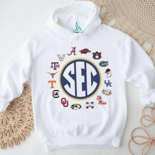 Official SEC Football Circle Logo T Shirt