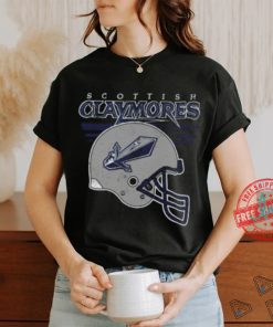 Official Scottish Claymores Rugby Helmet T Shirt