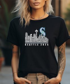 Official Seattle Mariners The Baseball Team 2024 Skyline Shirt