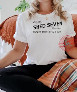 Official Shed Seven 30th Anniversary Show At York Museum Gardens 2024 t shirt