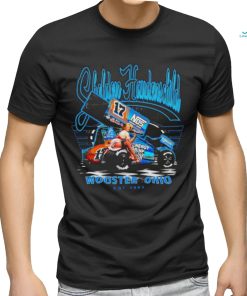 Official Sheldon Haudenschild Wooster Ohio Est 1993 Racing Car And Girl T shirt