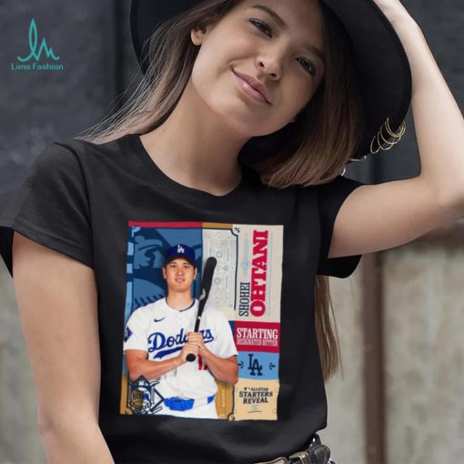 Official Shohei Ohtani National League Designated Hitter 2024 All Star Game Shirt