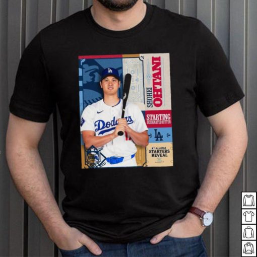 Official Shohei Ohtani National League Designated Hitter 2024 All Star Game Shirt