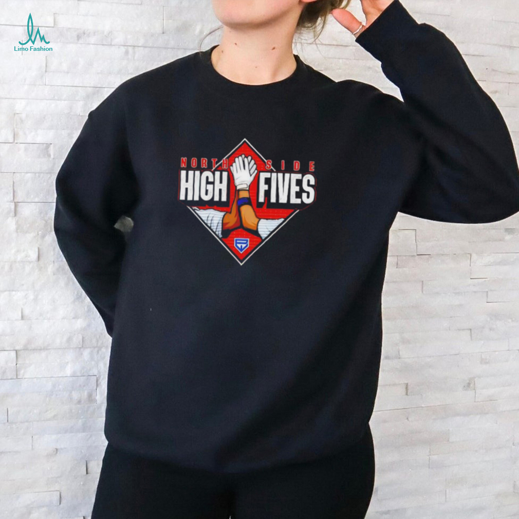 Official Shota Imanaga Wearing North Side High Fives T Shirt Official Shota Imanaga Wearing North Side High Fives T Shirt